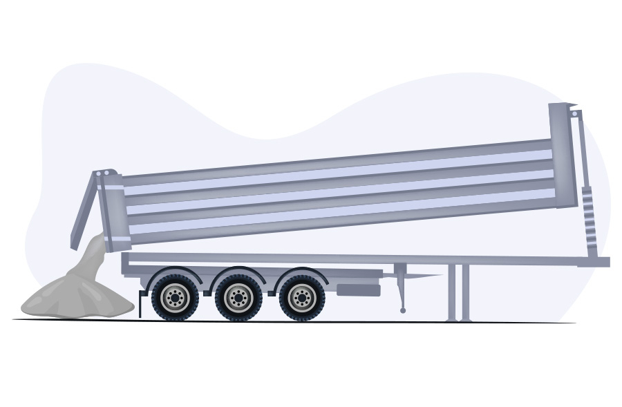 The Top Four Types of Commercial Dump Trailers