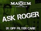 Ask Roger! DPF Filter Cleaning & Baking