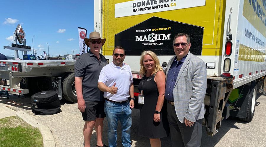 Maxim Truck & Trailer Raises Over $35,000 for Harvest Manitoba at Charity BBQ