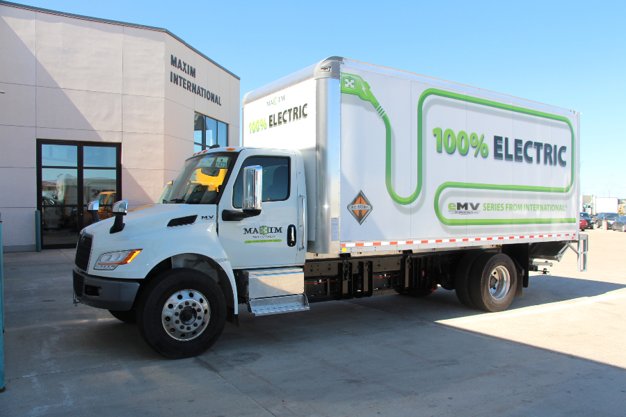 $100,000 Government Incentive for International eMV Electric Trucks