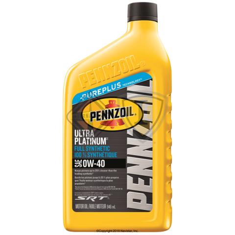SH550040855, Shell Canada Ltd. Package, Uncategorized, OIL, ENGINE, PENNZULTRA PLATINUM 0W-40 (SN CHRYSLER) - SH550040855