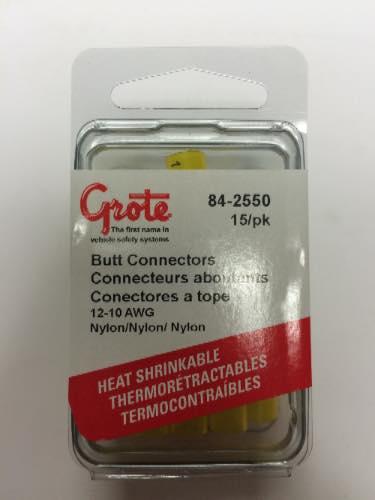 84-2550, Grote Industries Co., 10-12GA SHRINK BUTT CONN. - 84-2550