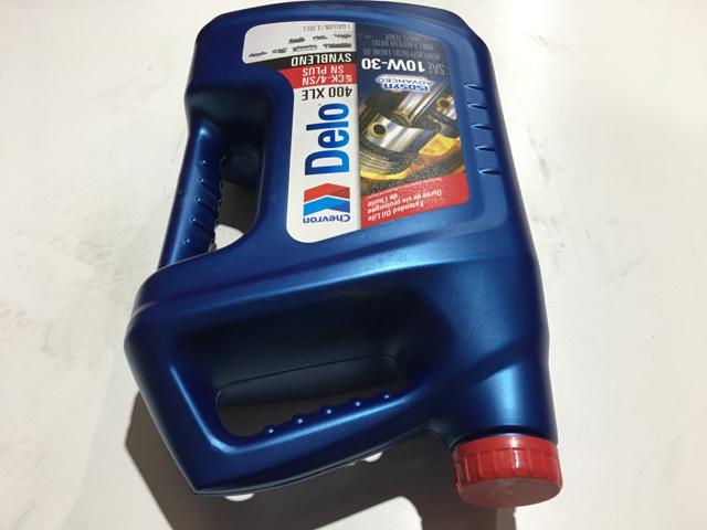 ZJB257000464, Chevron (Packaged Product), 10W30, DELO OIL SYNBLND, 4L - part number ZJB257000464