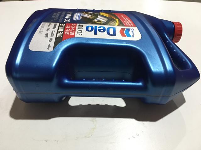 ZJB257000464, Chevron (Packaged Product), 10W30, DELO OIL SYNBLND, 4L - part number ZJB257000464