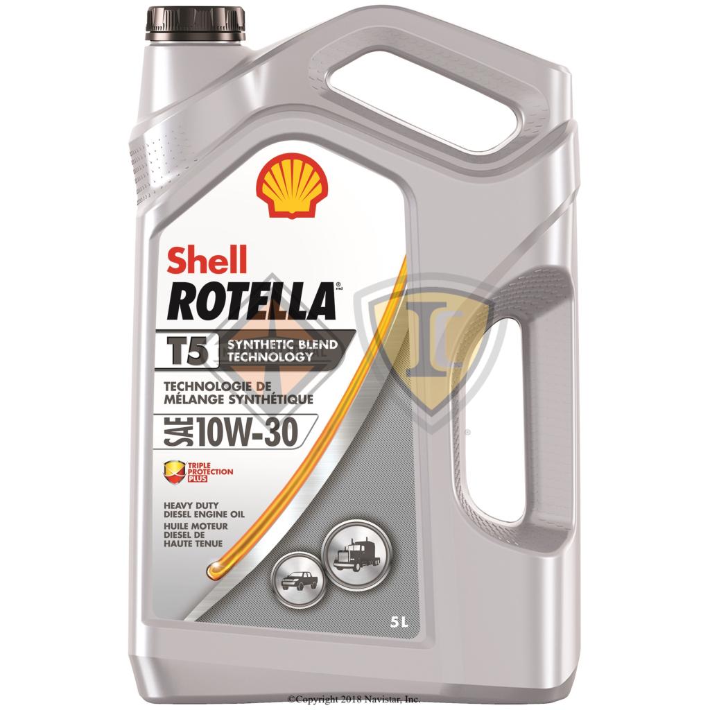 SH550045018, Shell Canada Ltd., OIL, ENGINE, ROTELLA T5 10W-30 (CK-4) - SH550045018