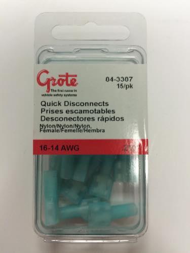 84-3387, Grote Industries Co., 16-14 FEM/RECEPTACLE (PKG) - 84-3387