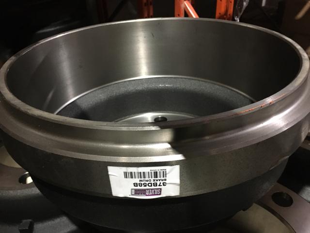 37BD58B, Silverback Brake Drums, 16.5X5 MULTI APP BAL DRM - part number 37BD58B