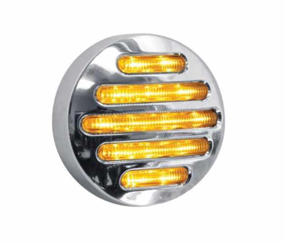 TLED-F2HCA, Trux Accessories, 2.5 FLATLINE CLEAR AMB LED - TLED-F2HCA