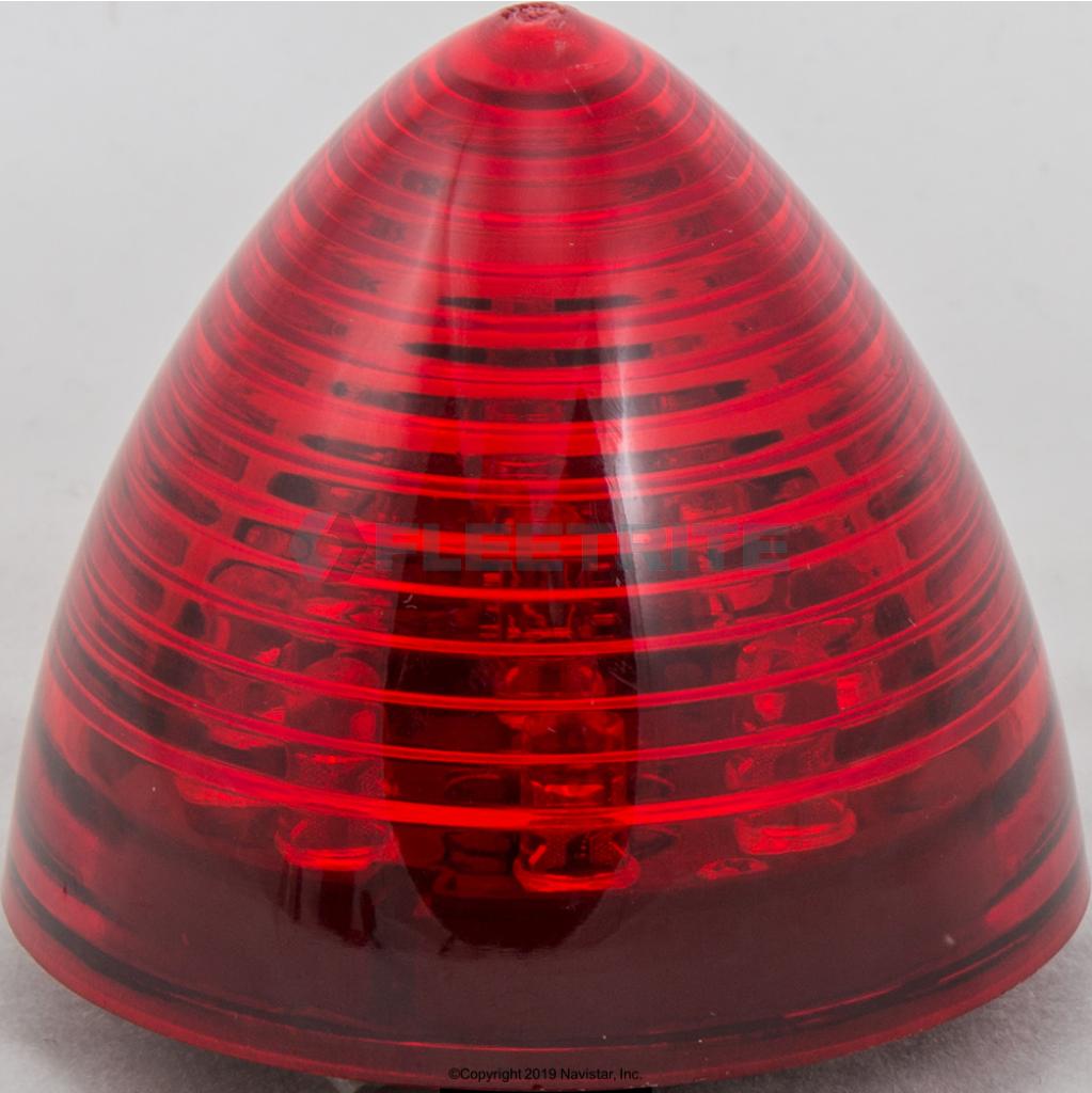 FLTCM20309R, Fleetrite, Fleetrite Clearance/Marker Light, 2" Red, Beehive, 9 LED - FLTCM20309R