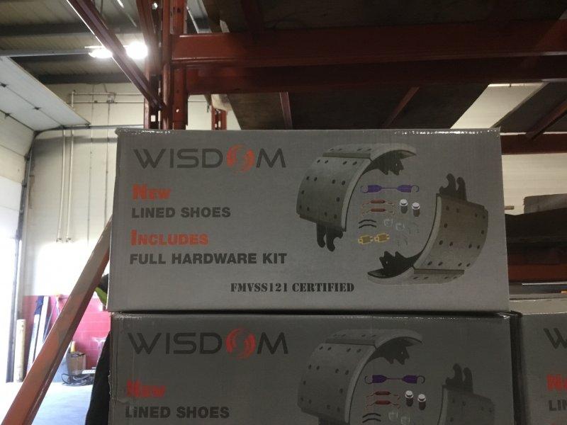 4707Q23KKIT, Wisdom Friction Products, 4707Q,23K BRAKE SHOE KIT - part number 4707Q23KKIT