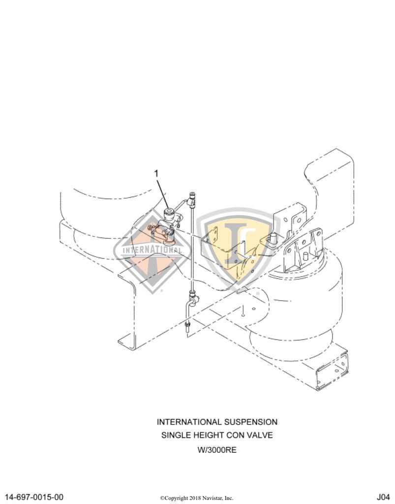 9413977, Navistar International, 5/16N.C S/L NUT - part number 9413977