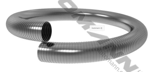 562.U7250-10SS, Automann, 5 X 10' SS FLEX TUBE - 562.U7250-10SS