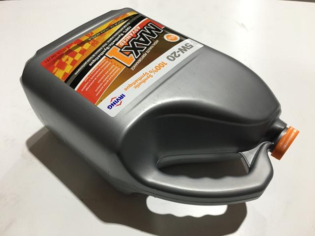 F0124730, Irving Lubricants, 5W20, MAX 1 ADV SYN GF6, 5L - part number F0124730