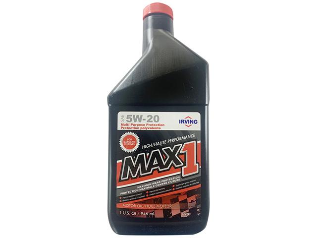F0124015, Irving Lubricants, 5W20, MAX 1 CONV GF6, 1L - F0124015