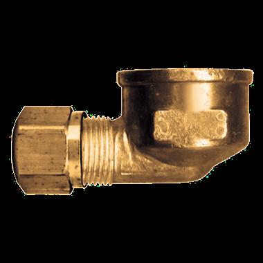 1470-6B, Fairview Ltd., 90^ELBOW, 3/8T-1/4P - 1470-6B