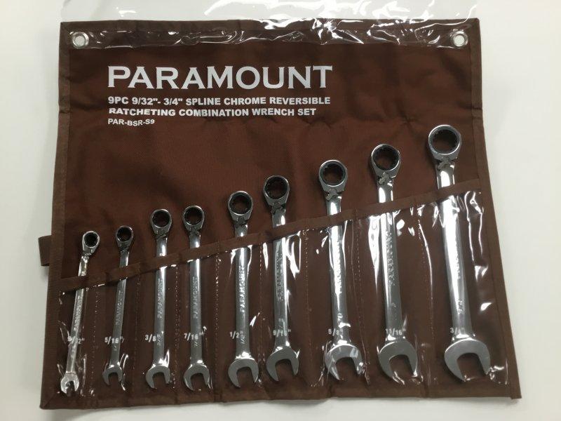 68154160-PAR, MSC Industrial Supply - Tools, 9PC9/32-3/4 SPLINE WRENSET - 68154160-PAR