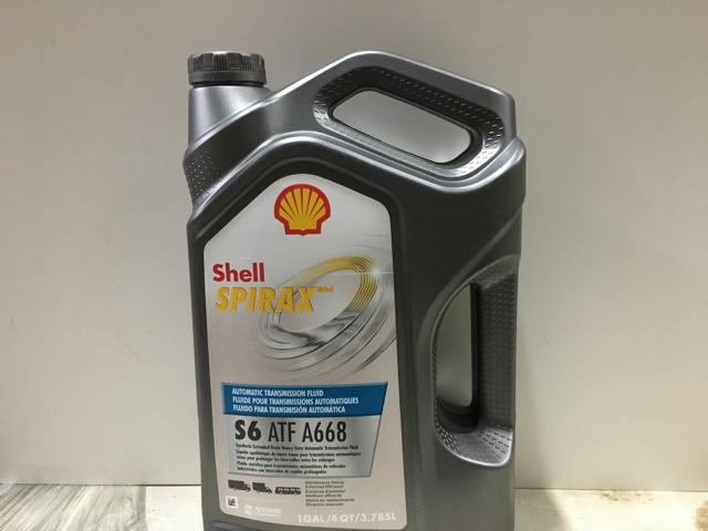 SH550062008, Shell Canada Ltd., A668 ATF S6, SPIRAX, 3.78L - SH550062008