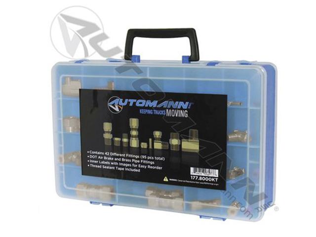 177.8000KT, Automann, Air Brake Fitting Mobile Repair Kit - 177.8000KT