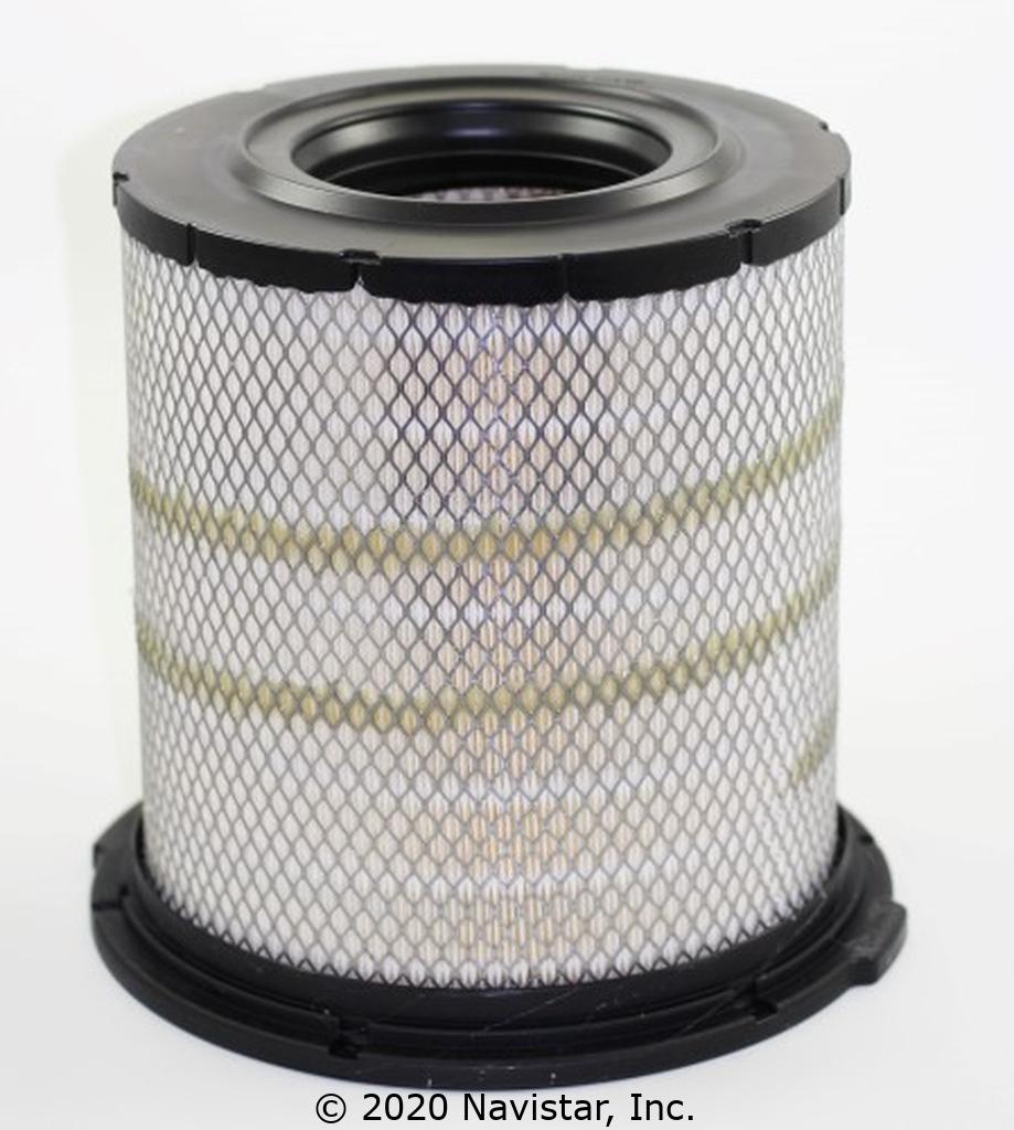 AF25188, Fleetguard, AIR FILTER, OAL, 11.32 IN LARGEST OD, 12 IN LARGEST ID, 4.8 IN FIN DIA, 0MM (0 IN.) - AF25188