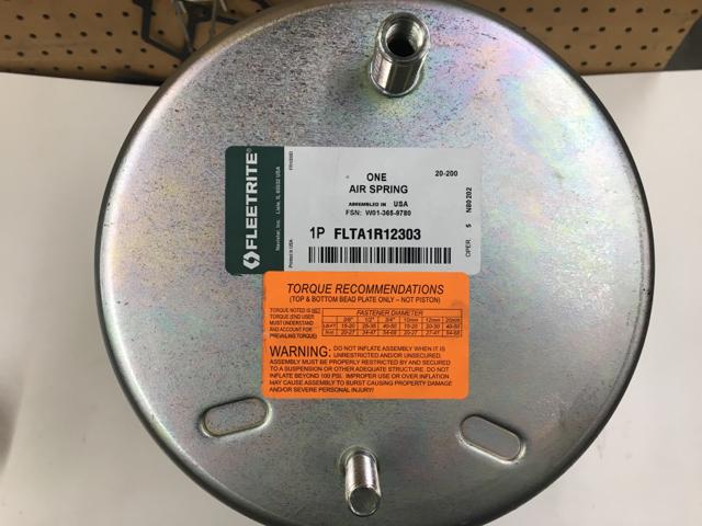 FLTA1R12303, Fleetrite, AIR SPRING, SUSPENSION - part number FLTA1R12303