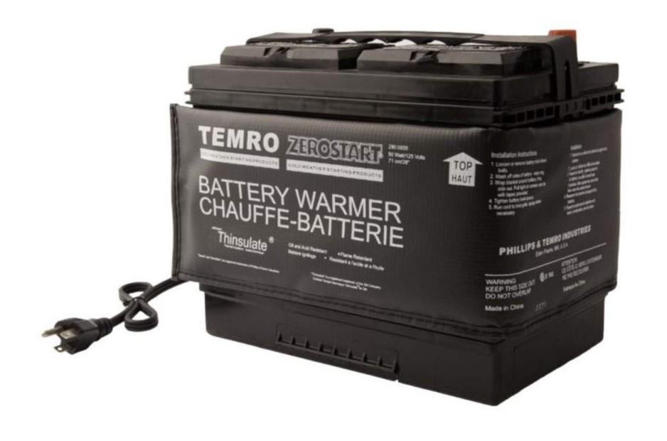 ZBL2800063, Temro Cold Weather Products, BATTERY BLANKET 80WATT - ZBL2800063
