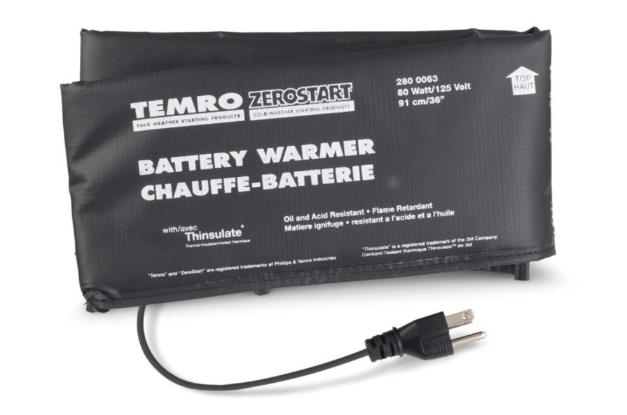ZBL2800063, Temro Cold Weather Products, BATTERY BLANKET 80WATT - part number ZBL2800063
