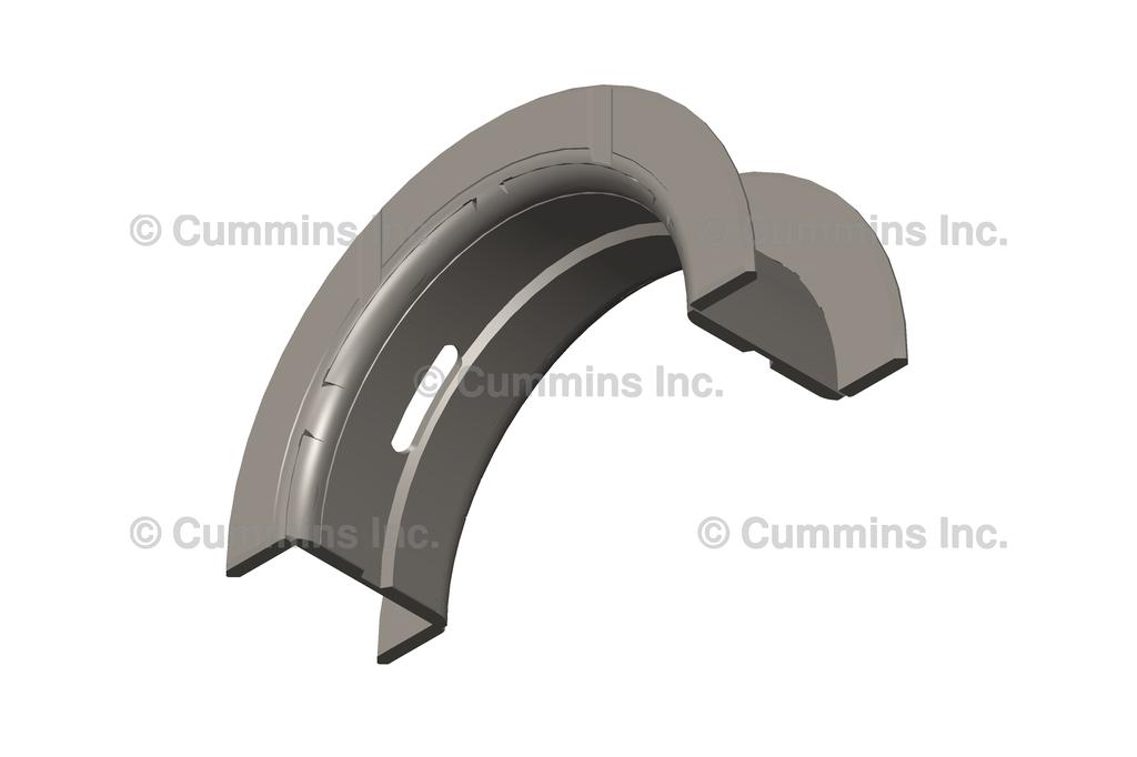 3944163, Cummins, BEARING, CRANKSHAFT THRUST - part number 3944163