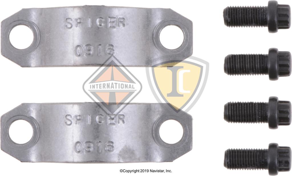 DS57028X by Spicer U-Joints & Center Bearings STRAP KIT, U-JOINT, DRIVE  SHAFT, 1610 SERIES
