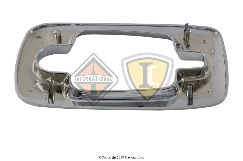 3613326C2, Navistar International, BEZEL, DOOR HANDLE, LH, CHROME - part number 3613326C2