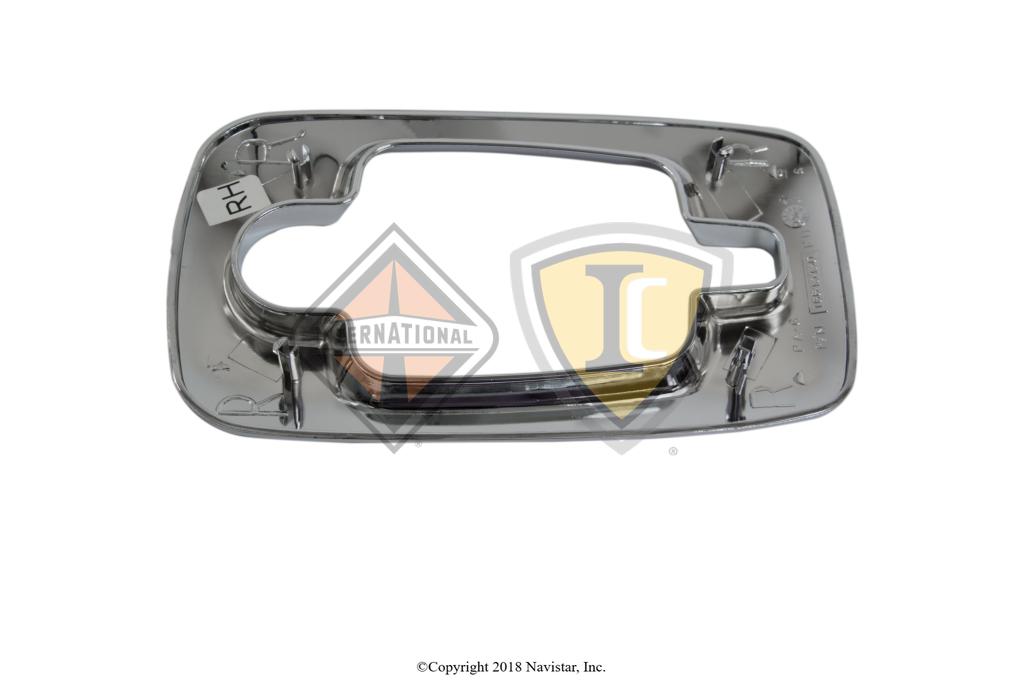 3613327C2, Navistar International, BEZEL, DOOR HANDLE TRIM, RH, CHROME - part number 3613327C2
