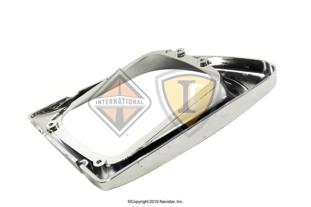 2505370C1, Navistar International, BEZEL, LH 9400I CHROME - part number 2505370C1
