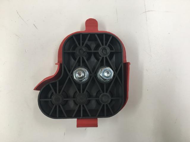 3790981C91, Navistar International, BLOCK, FUSE, BATTERY CABLE, W/ DUAL 100A MEGA FUSES - part number 3790981C91