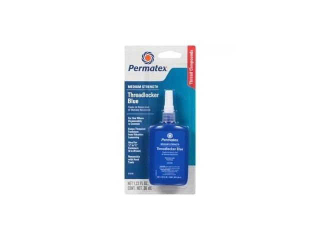 24240, Permatex - Loctite, BLUE MED STRGTH THREAD LOCKER 36ML - 24240