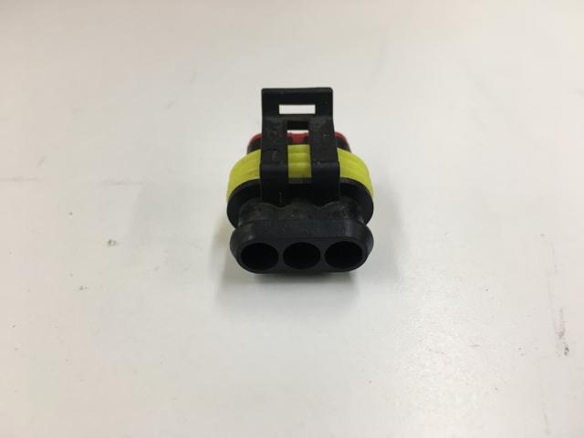 3522187C1, Navistar International, CONNECTOR, ELECT, BODY 3 WAY MALE - part number 3522187C1