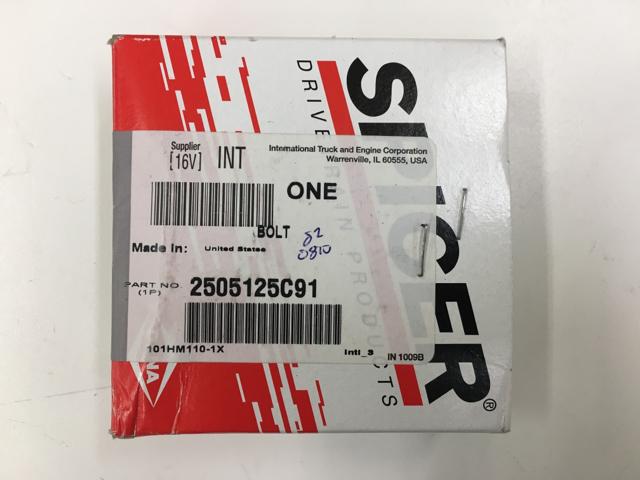 2505125C91, Navistar International, BOLT, STEERING KNUCKLE STOP - part number 2505125C91
