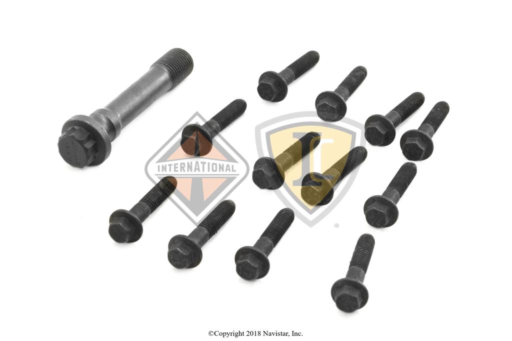 1840575C1, Navistar International, BOLT, HEX FLANGE M8 X 1.25 X 40 - part number 1840575C1