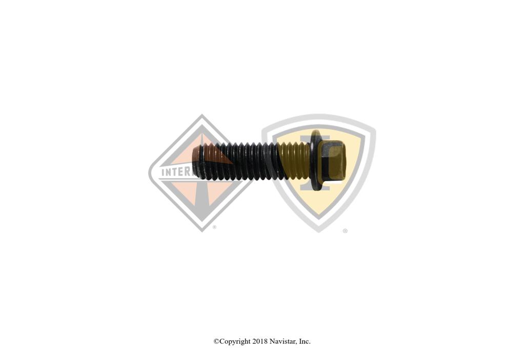 1833482C1, Navistar International, BOLT, HF HEAD (M8 X 1.25 X 25) - 1833482C1