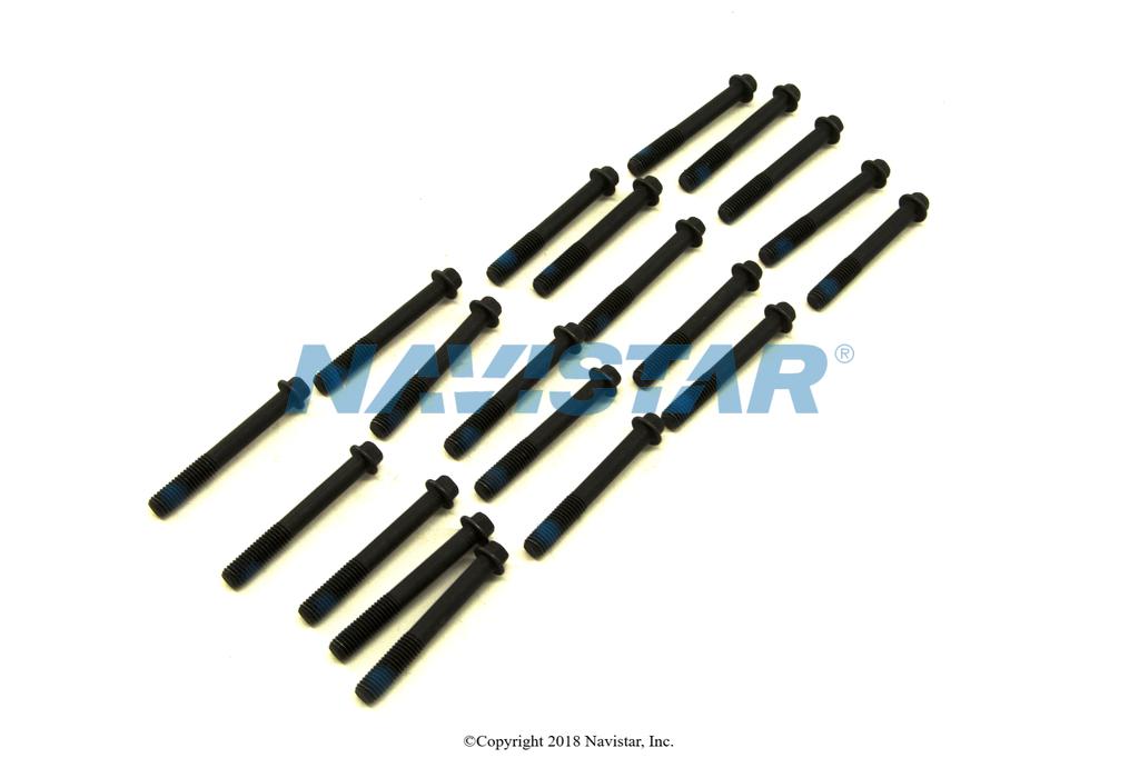 1833483C1, Navistar International, BOLT, HF HEAD (M8 X 1.25 X 60) - part number 1833483C1
