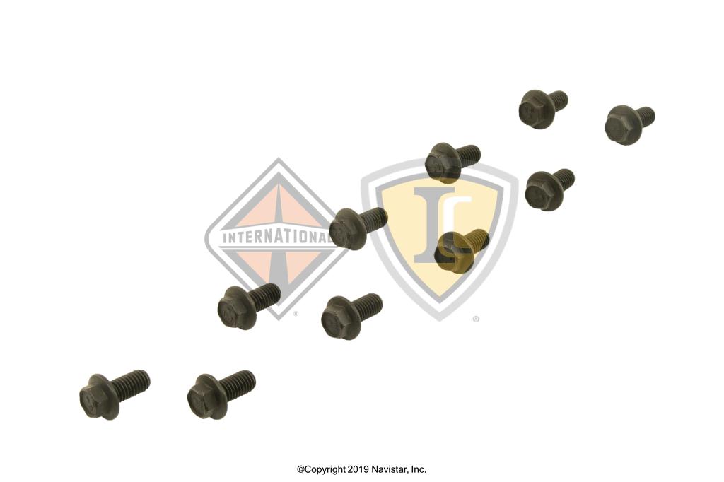 1818233C1, Navistar International, BOLT, M10 X 20 HEX FLANGE - part number 1818233C1