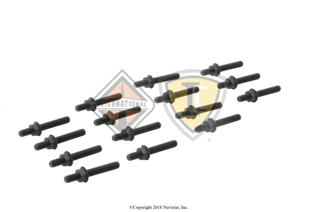 1840156C1, Navistar International, BOLT, M8 X 40 X 15 STUD - part number 1840156C1