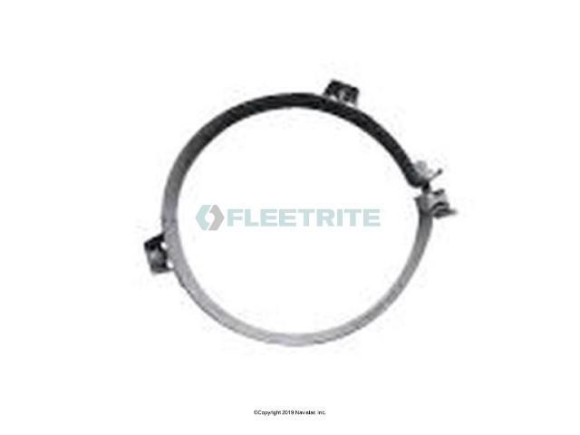 FLTEC10PA2, Fleetrite, Fleetrite Bracket Muffler Guard Support; Size: 10 IN; Material: Aluminum - part number FLTEC10PA2