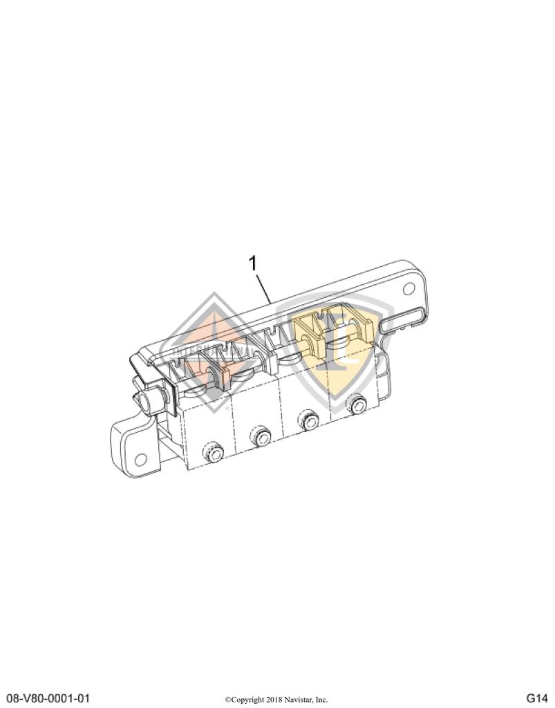 2505594C1, Navistar International, BRACKET - 2505594C1