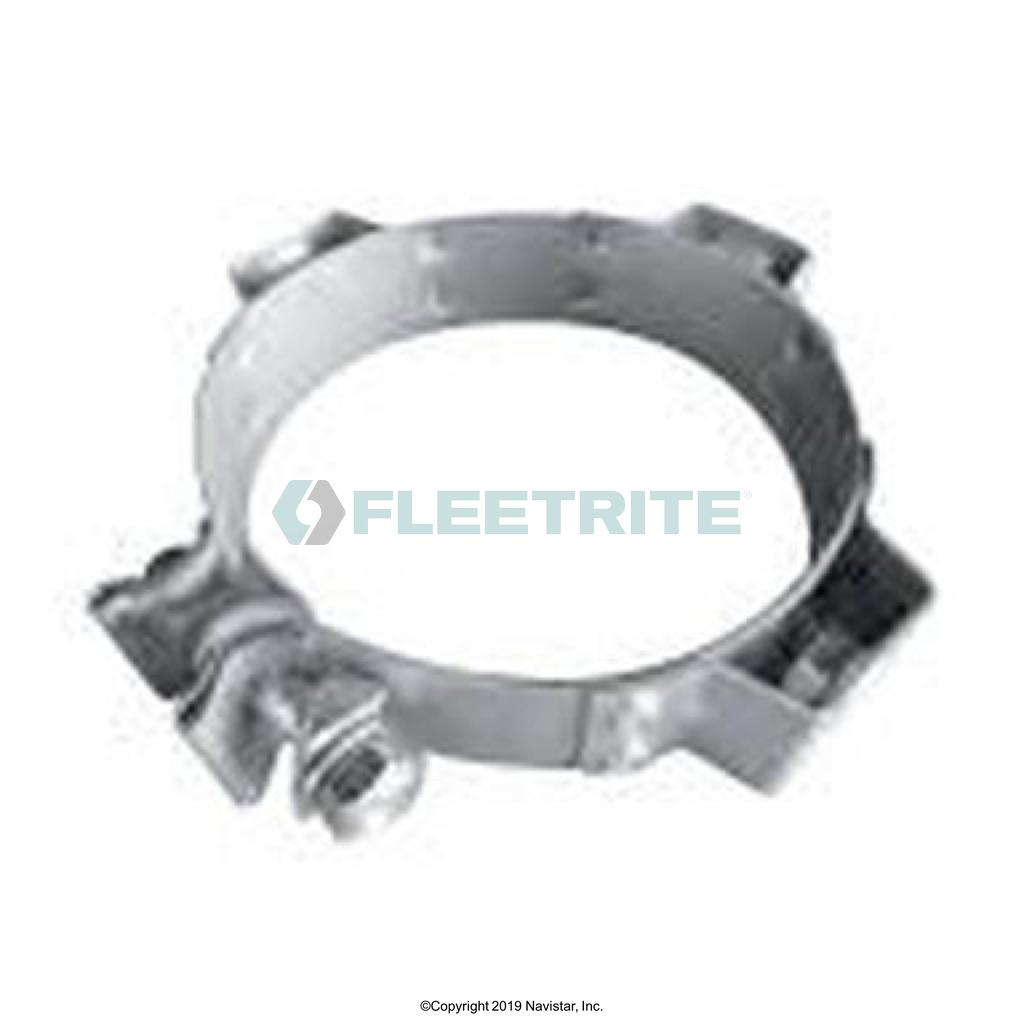 FLTEC050DA, Fleetrite, BRACKET, MUFFLER GUARD SUPPORT, EXHAUST, ALUM - FLTEC050DA