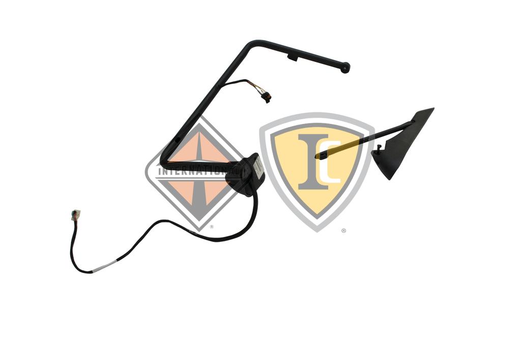 2505324C3, Navistar International, BRACKET, MIRROR, RH BLK CABLE W/ GASKET - part number 2505324C3