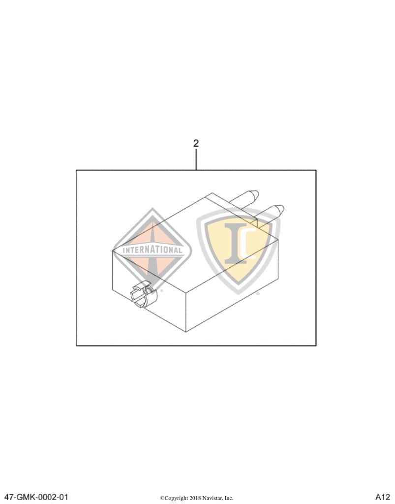 3536178C1, Navistar International, BREAKER, CIRCUIT 10AMP 12VOLT - part number 3536178C1