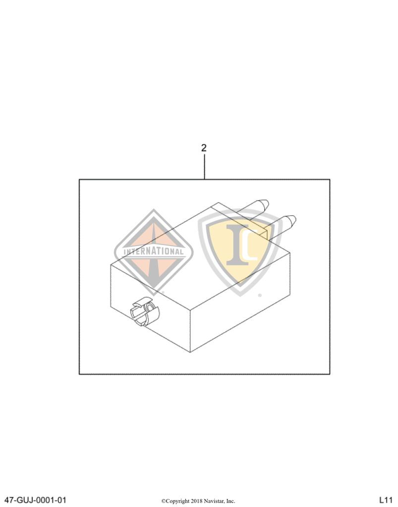 3536179C1, Navistar International, BREAKER, CIRCUIT 15AMP 12VOLT - part number 3536179C1