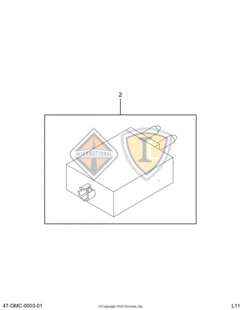 3536179C1, Navistar International, BREAKER, CIRCUIT 15AMP 12VOLT - part number 3536179C1