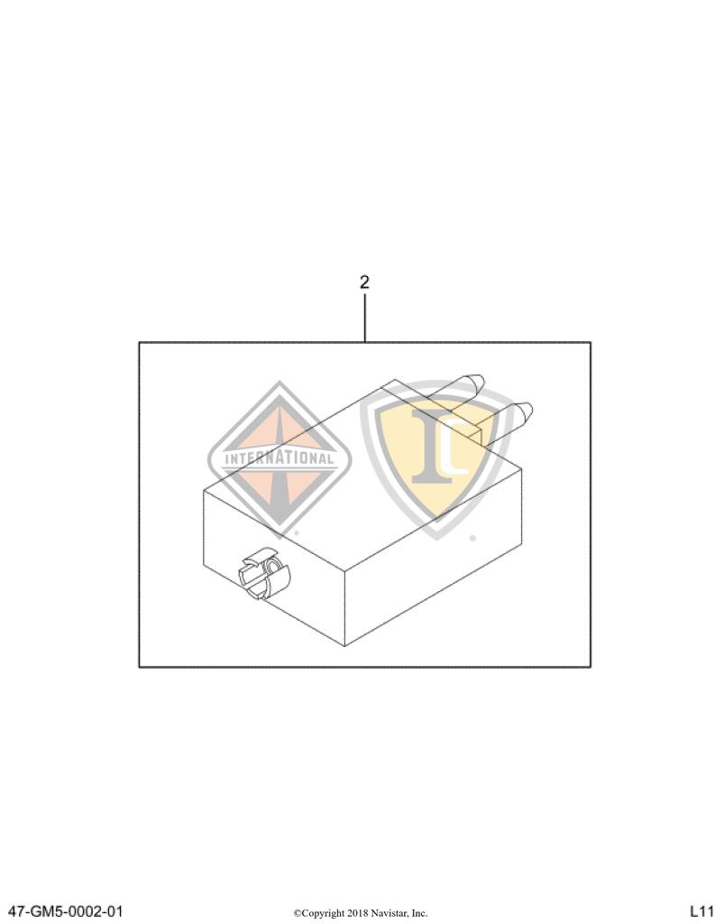 3536179C1, Navistar International, BREAKER, CIRCUIT 15AMP 12VOLT - part number 3536179C1