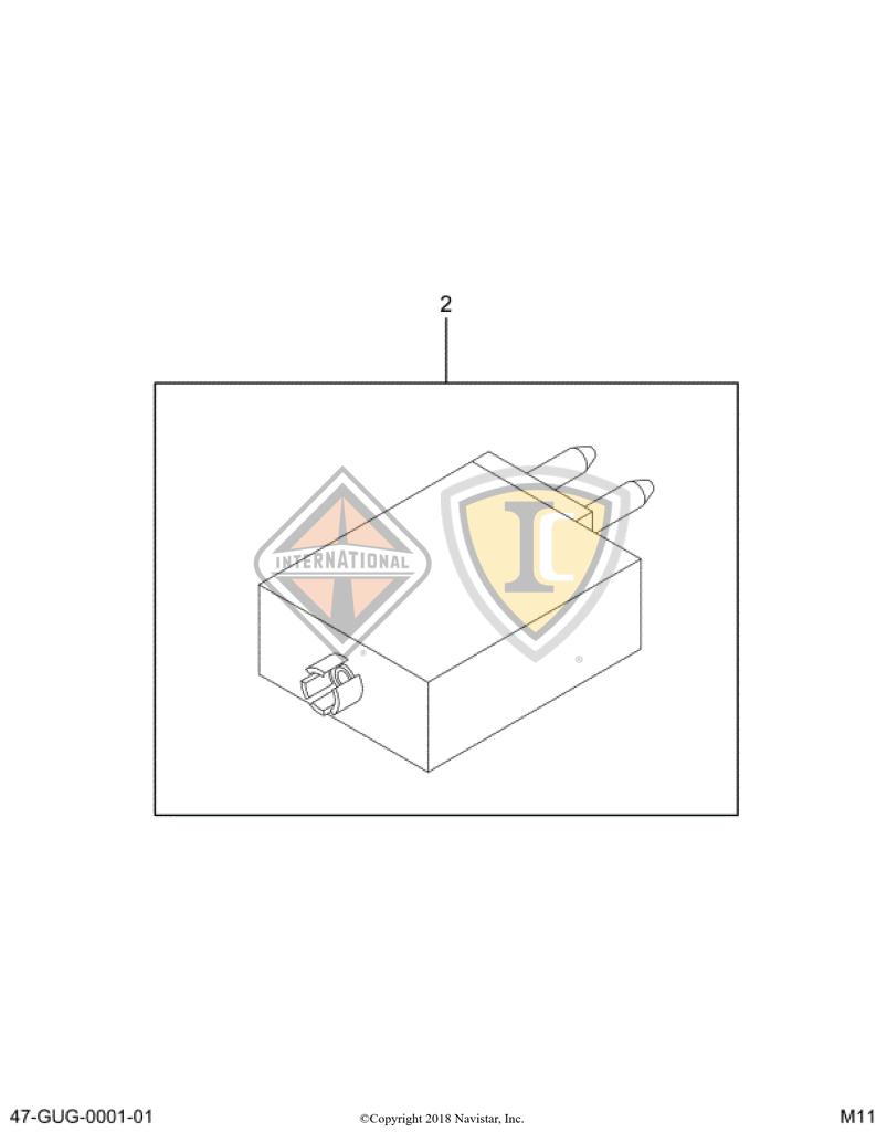 3536179C1, Navistar International, BREAKER, CIRCUIT 15AMP 12VOLT - part number 3536179C1