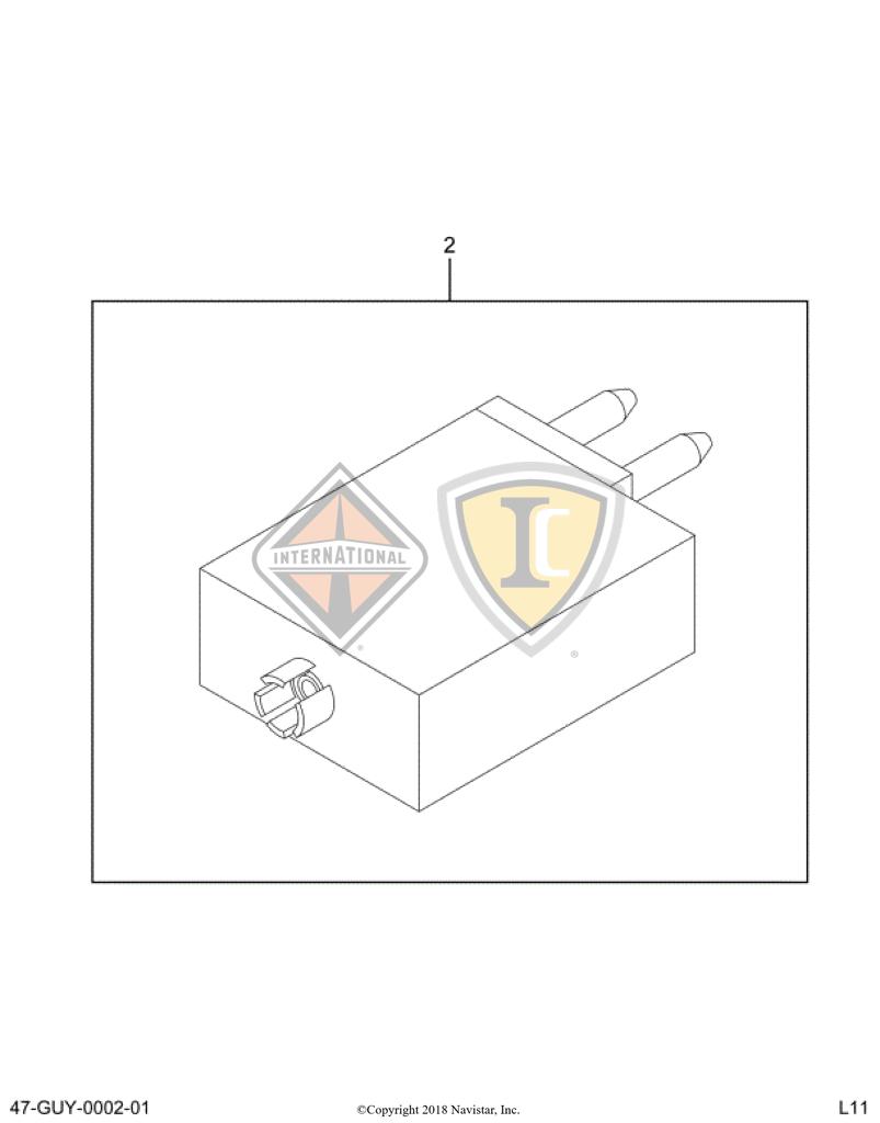 3536181C1, Navistar International, CIRCUIT BREAKER - part number 3536181C1